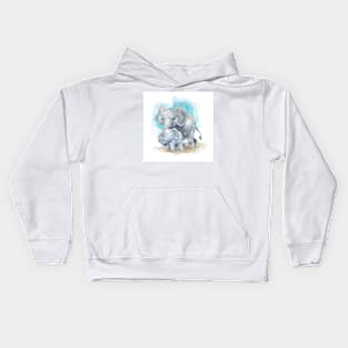 Baby Elephant Kids Hoodie